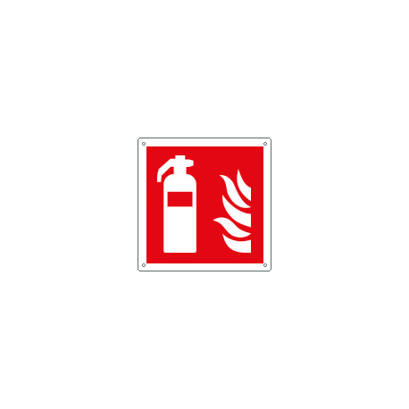 Etichetta adesiva estintore solo simbolo EN ISO 7010