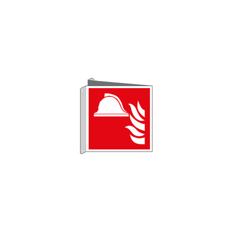 Cartello bifacciale attrezzature antincendio EN ISO 7010