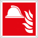 Cartello attrezzature antincendio solo simbolo EN ISO 7010