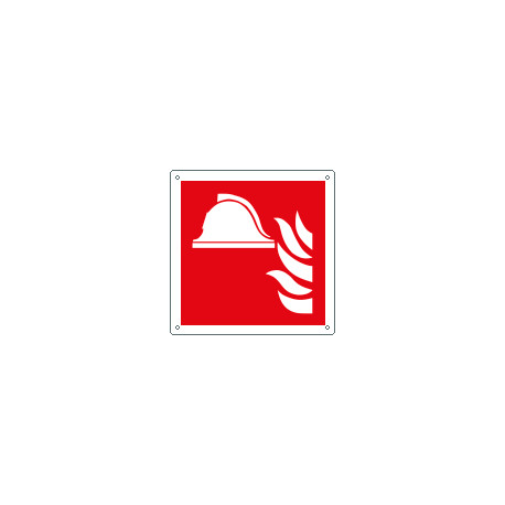 Cartello attrezzature antincendio solo simbolo EN ISO 7010