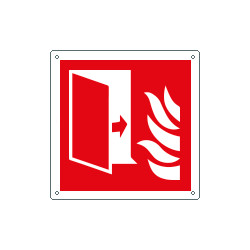 Etichetta PORTA TAGLIAFUOCO A CHIUSURA AUTOMATICA EN ISO 7010