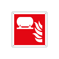 Cartello antincendio installazione fissa estinzione incendi