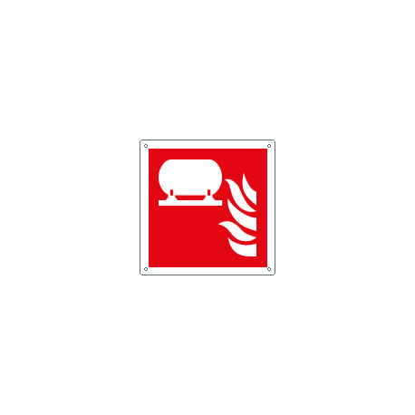 Cartello antincendio installazione fissa estinzione incendi