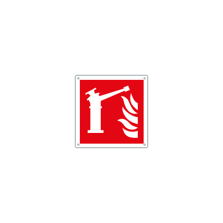 Cartello antincendio spingarda antincendio EN ISO 7010 F015