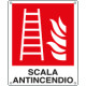 Cartello scala antincendio EN ISO 7010
