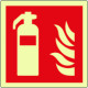 Cartello antincendio estintore solo simbolo EN ISO 7010