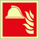 Cartello luminescente DIN PLUS Presidio Antincendio EN ISO 7010