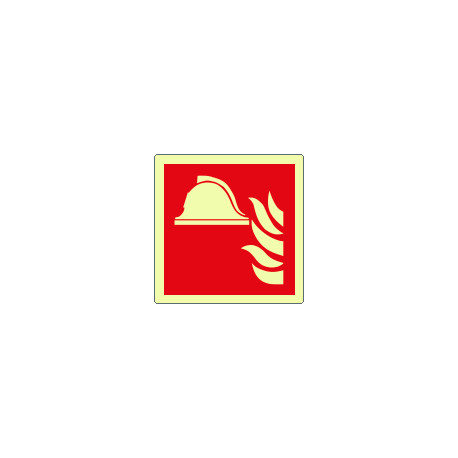 Cartello luminescente DIN PLUS Presidio Antincendio EN ISO 7010