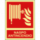 Cartello luminescente Naspo antincendio
