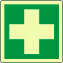 Cartello fotoluminescente pronto soccorso EN ISO 7010