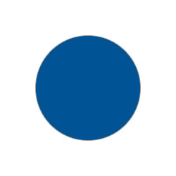 Confezione 20 dischi adesivi SAFE IN in PVC diametro 50 mm colore BLU