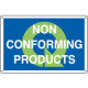 Sign information NON CONFORMING. . .