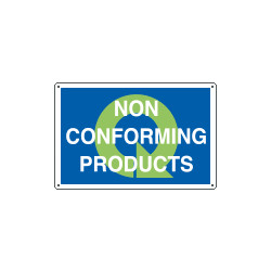 Sign information NON CONFORMING. . .