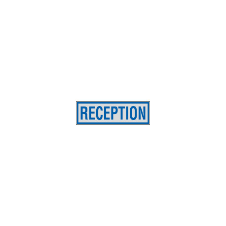 Label silver RECEPTION