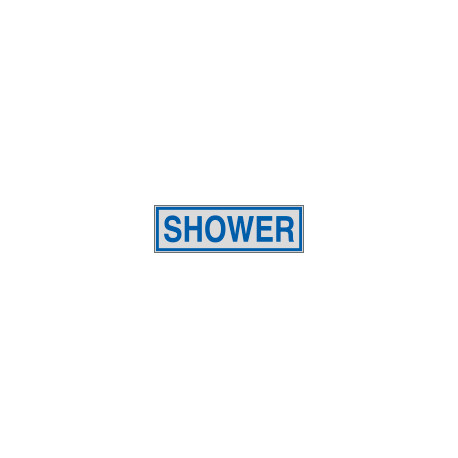Label silver SHOWER