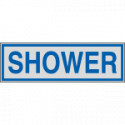 Label silver SHOWER