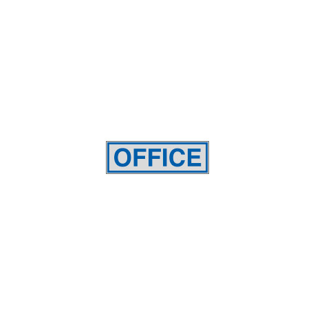 Label silver OFFICE