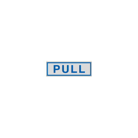 Label silver PULL