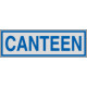 Label silver CANTEEN
