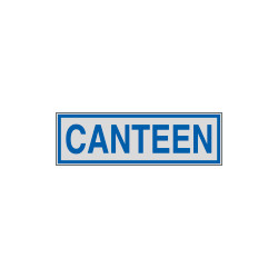 Label silver CANTEEN