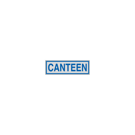 Label silver CANTEEN