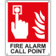 Sign FIRE ALLARM CALL POINT EN ISO 7010 F005