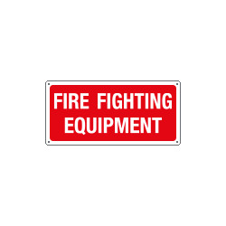 Sign safety FIRE EQUIPMENT