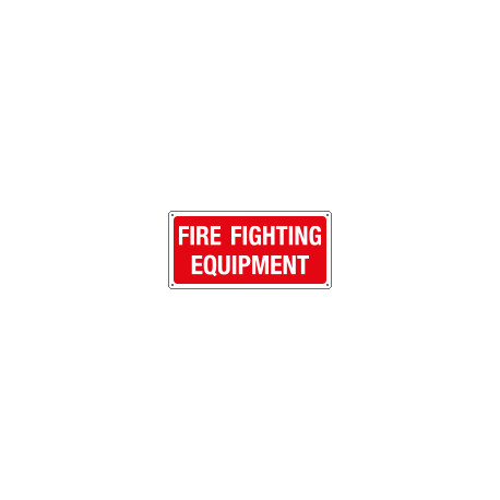 Sign safety FIRE EQUIPMENT
