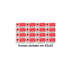 Sheet n. 16 label OFFNEN FUR UNBEFUGTE VERBOTEN. . . EN ISO 7010