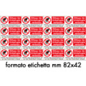 Sheet n. 16 label OFFNEN FUR UNBEFUGTE VERBOTEN. . . EN ISO 7010
