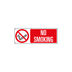 Sign prohibition NO SMOKING EN ISO 7010