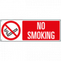 Sign prohibition NO SMOKING EN ISO 7010