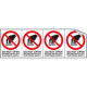 Sheet n. 4 label "DO NOT OPEN. . . "EN ISO 7010