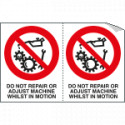 Sheet n. 2 label DO NOT REPAIR. . .