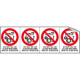 Sheet n. 4 label DO NOT OIL OR. . .