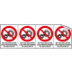 Sheet n. 4 label NE PAS ENLEVER LES . . . .