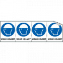 Sheet n. 4 label WEAR HELMET EN ISO 7010 M014