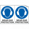 Sheet n. 2 label WEAR EAR PROTECTION EN ISO 7010