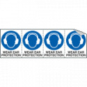 Sheet n. 4 label WEAR EAR PROTECTION EN ISO 7010