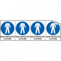 Sheet n. 4 label "WEAR PROTECT. CLOTHING"