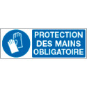 Sign mandatory PROTECTION DES MAINS EN ISO 7010