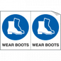 Sheet n. 2 label WEAR BOOTS