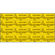 Sheet n. 16 label MACHINE UNTER SPANNUNG AUCH MIT OFFENE. . . EN ISO 7010