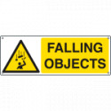 Sign hazard " FALLING OBJECTS "EN ISO 7010 W035