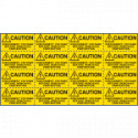 Sheet n. 16 label DISCONNECT VOLTAGE BEFORE REMOVING PRO. . . EN ISO 7010