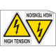 Sheet n. 2 label HIGH TENSION