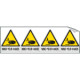 Sheet n. 4 label MIND YOUR HANDS EN ISO 7010 W024