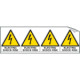 Sheet n. 4 label "ELECTRIC SHOCK. . . " EN ISO 7010