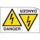 Sheet n. 2 label "DANGER"