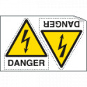 Sheet n. 2 label "DANGER"